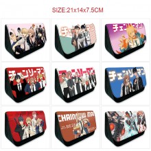 Chainsaw Man triangle pen bag pencil case