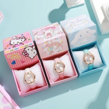 Sanrio Melody kitty Cinnamoroll Kuromi diamond quartz watch