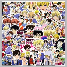 50pcs Ouran High School Host Club waterproof stick...