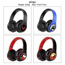 Pingu wireless bluetooth stereo support card earph...