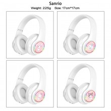 Sanrio Melody kitty Cinnamoroll Kuromi wireless bluetooth stereo support card earphone headphones