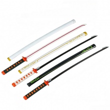 100cm Demon Slayer cosplay weapon knife wooden swo...