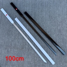 100cm Naruto Uchiha Sasuke Kusanagi cosplay weapon knife wooden swords