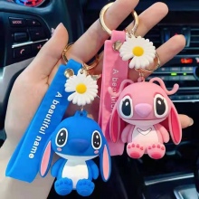 Stitch anime figure doll key chains keychains