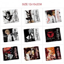 Death Note anime snap wallet buckle purse