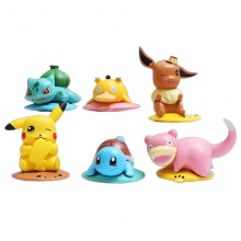6pcs/set Pokemon anime figures(OPP bag)