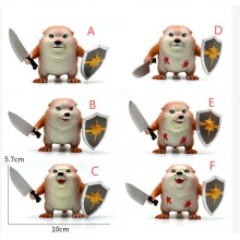 6pcs/set What The Dog Doing My Knife Shield Dog Fi...