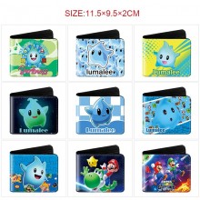Super Mario anime wallet purse