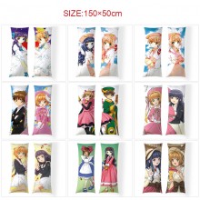 Card Captor Sakura two-sided long pillow adult bod...