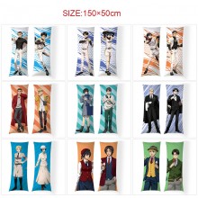 Attack on Titan two-sided long pillow adult body p...