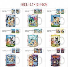 Bluey anime ceramic cup mug