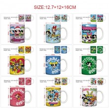The Powerpuff Girls anime ceramic cup mug