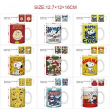 Snoopy anime ceramic cup mug