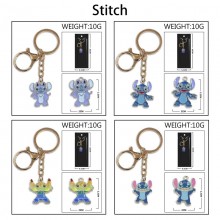 Stitch Colorful Enamel Alloy Key chain Keychain