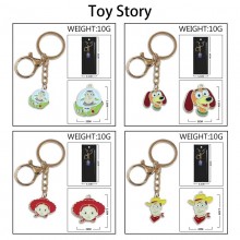 Toy Story Colorful Enamel Alloy Key chain Keychain