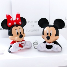 2pcs Mickey Minnie Mouse anime figures set(OOP bag)