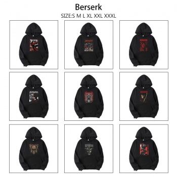 Berserk anime Long Sleeve Hoodies Sweatshirts