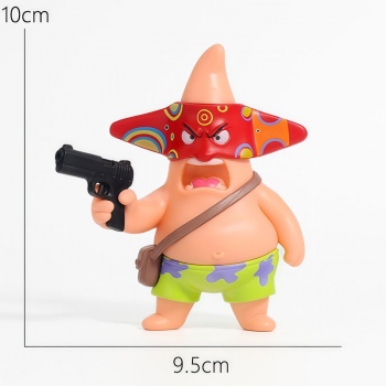 10cm SpongeBob Patrick Star anime figure(OPP bag)