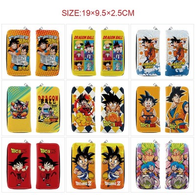 Dragon Ball anime long zipper wallet purse