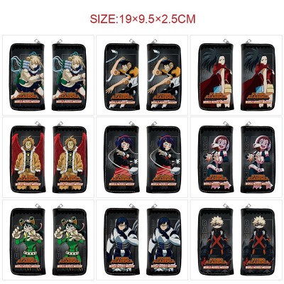 My Hero Academia anime long zipper wallet purse