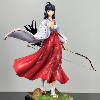 35cm Inuyasha Kikyo Exorcist witch anime figure