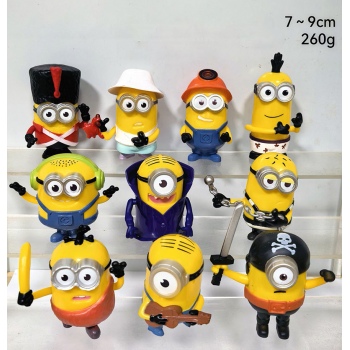 10pcs/set 9cm Despicable Me anime figures(OPP bag)