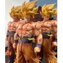31cm Dragon Ball JJ Super Saiyan Son Goku anime figure