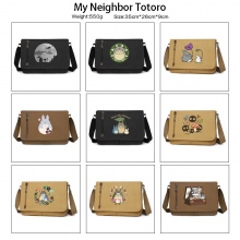 Totoro anime retro canvas messenger crossbody shou...