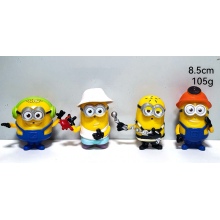 4pcs/set 8.5cm Despicable Me anime figures(OPP bag...