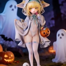 20cm Arknights Suzuran Halloween Pumpkin Anime Figure