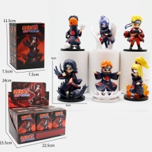 6pcs/set 9cm Naruto anime figures