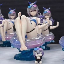 15cm Honkai Star Rail Silver Wolf game figure
