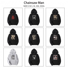 Chainsaw Man anime Long Sleeve Hoodies Sweatshirts