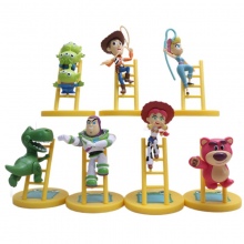 7pcs/set 11cm Toy Story climb ladder figures(OPP b...