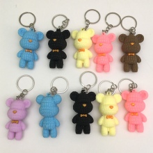 Gloomy Bear anime figure doll key chains(10pcs a set)