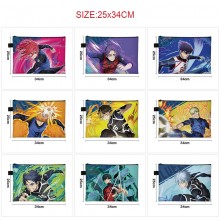 Blue Lock anime A4 file folder documents bag