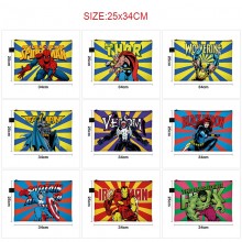 Super Hero Iron Spider Super Man A4 file folder do...