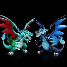 13cm Pokemon mega Charizard X anime figure