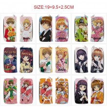 Card Captor Sakura anime long zipper wallet purse