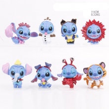 8pcs/set Doraemon anime figures(OPP bag)