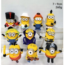 10pcs/set 9cm Despicable Me anime figures(OPP bag)