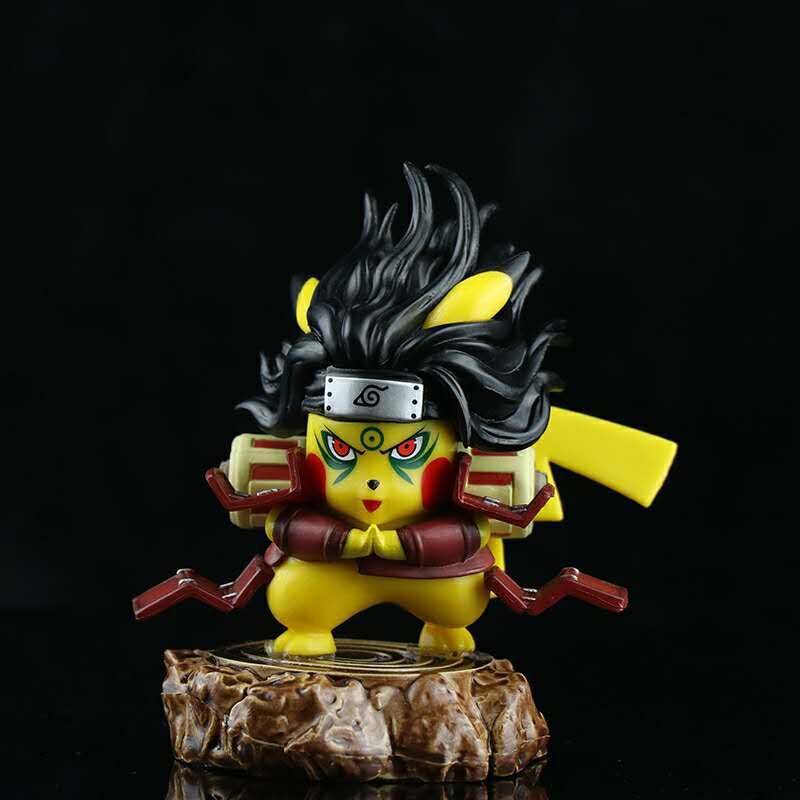 Pokémon Pikachu Naruto Jiraiya Figure